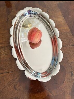 NWT Damson Madder Stainless Steel Serving Tray